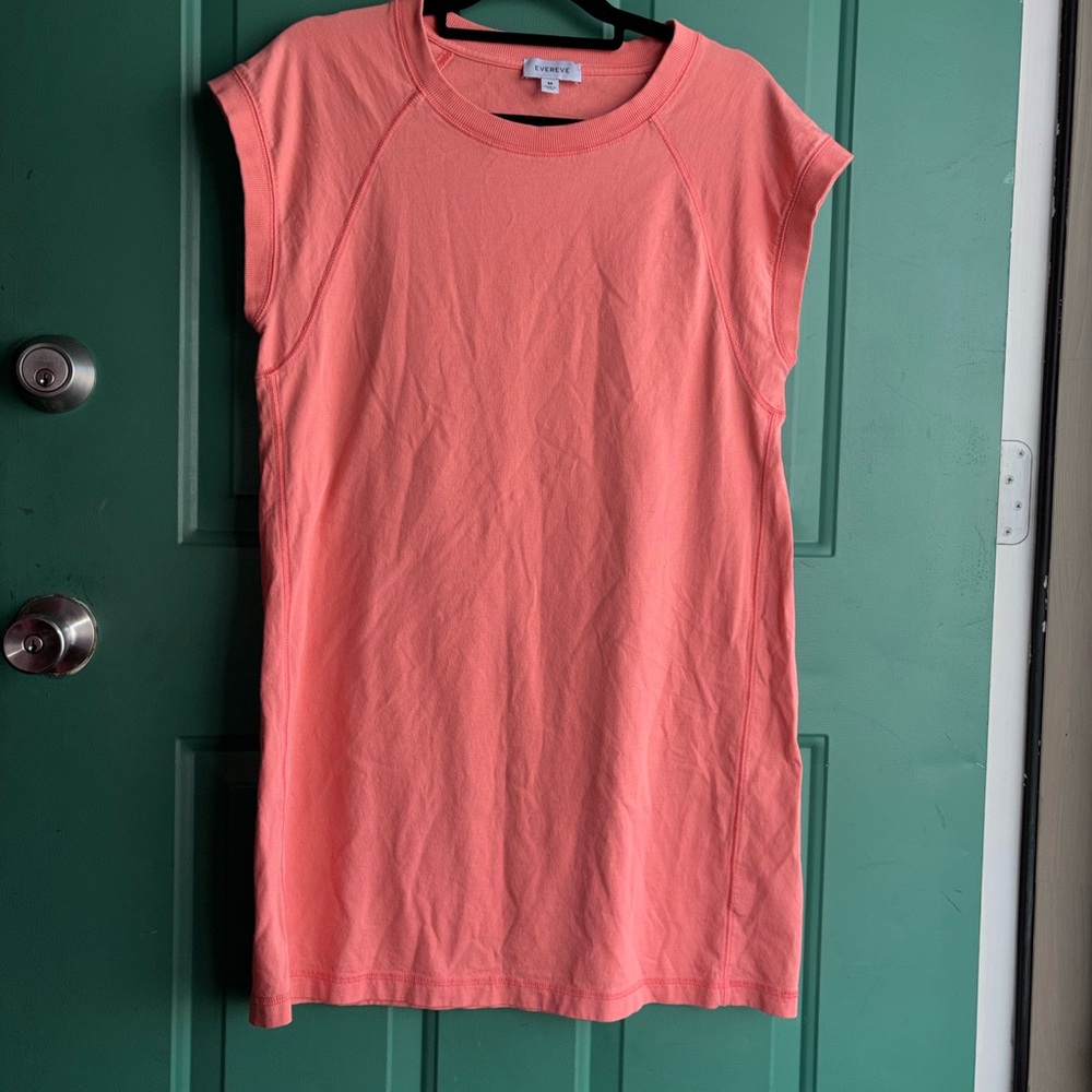 Evereve medium Nora Muscle Dress Pima Cotton - Picture 2 of 7